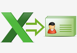 Excel to vCard icon